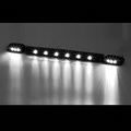 Partsam 3x Smoked Lens White 12 Led Cab Roof Top Marker Lights For 2008-2016 Chevy Silverado 1500 2500hd 3500hd Gmc Sierra 2500