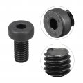 Uxcell M5x10mm Hex Socket Thin Head Cap Screw Bolts 12 9 Grade Carbon Steel 20pcs