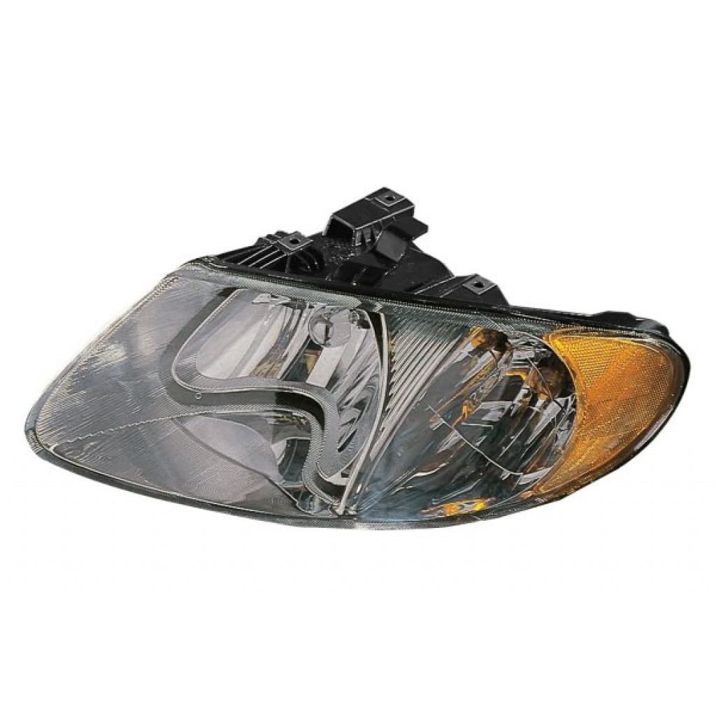 Driver Side Headlight Assembly For Dodge Caravan Grand 2001 To 2007 Long Wheelbase Replacement Ch2502129 4857701ab 4857701ac