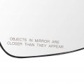Ocpty Driver And Passenger Side Replacement Mirror Glass Fit For 2012-2017 Toyota Camry 2014-2017 Corolla Yaris Heating