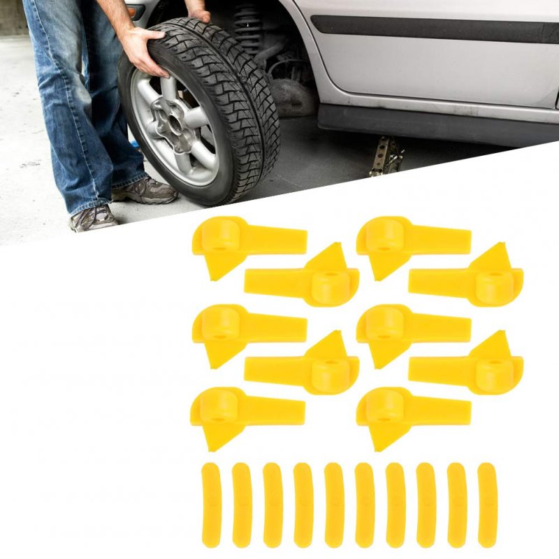Tyre Changer Protector Pack Of 20 Abs Mount Demount Head Duck Insert Rim Replacement Tire Machine Accessories