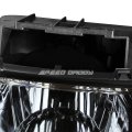 Compatible With Colorado Canyon Pair Of Smoked Lens Amber Corner Headlights Smoked Fog Lights