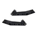 Front Upper Bumper Cover Support Pair For Hyundai Elantra Gt 2013 2014 2015 2016 2017 Driver And Passenger Side Pp Plastic 