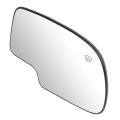 Auto Dynasty 19120544 Oe Style Right Heated Mirror Glass Lens Compatible With Silverado Suburban Avalanche Sierra Escalade