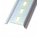 Uxcell 30cm X 35mm 6 5mm 0 8mm Thickness Metal Mounting Straight Edge Guide Din Rail Bronze Tone 2pcs