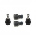 Partsw 4 Piece Suspension Kit Upper And Lower Ball Joints 