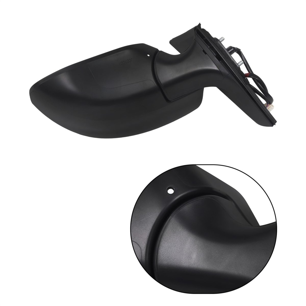 Power Rearview Mirror Replacement For Sentra 2013 2019 Driver Side Left Front 3 Pin Connector Ni1320238 Black Painted Finish