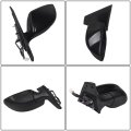 Power Rearview Mirror Replacement For Sentra 2013 2019 Driver Side Left Front 3 Pin Connector Ni1320238 Black Painted Finish