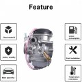 Waltyotur Cv 40mm Carburetor Carb 27421-99c Replacement For Dyna Softail Touring Sportster