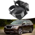 Rear Center Console Black Cup Holder Insert Replacement For 2006-2019 Pathfinder Frontier Xterra 96965-zp00c 