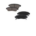 Rear Brake Pad Set For Gmc Envoy 2002 To 2009 Semi Metallic 2 Wheel Replacement 15855898 And 19122385 