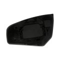 Passenger Side Door Mirror Glass For Nissan Sentra 2007 2008 2009 Clear Plastic Manual Convex With Backing Plate Replacement 
