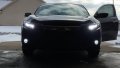 Blinglights Brand White Led Halo Angel Eye Fog Lamps Lights Compatible With 2015 2016 Honda Civic Sport Hatchback 