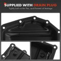 A-premium Transmission Oil Pan With Drain Plug Compatible 41te Or 41ae Chrysler Pacifica 04-08 Town Country 03-10 Voyager 03-03