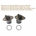 2pcs Carburetor Carb Intake Joint Boot Replacement For Yamaha Xvs650 A Vstar Classic Custom