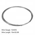Uxcell 15 Gauge Resistance Wire Wrapping 33ft Nichrome Heating Resistor Wires