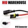 Hid-warehouse Hid Xenon Replacement Bulbs H10 9140 4300k Bright Daylight 1 Pair 2 