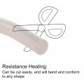 Uxcell Silicone Foam Seal Strip 9mm 0 35 Dia 5 Meters 16 41 Ft Long Sponge Rubber Weather Round Cord Solid For Diy Gasket