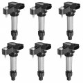 Set Of 6 Ignition Coil Packs For Uf569 C1555 Compatible With Buick Cadillac Chevrolet Chevy Gmc V6 3 0l 2l 6l Engines 