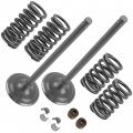 Caltric 2x Exhaust Valve Kit Compatible With Honda Pioneer 700 700-4 Sxs700 2014 2015 2016 2017 2018 2019 2020 2021 2022