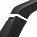 Ocpty Front Bumper Protector Compatible With 2013-2015 For Honda Civic Sedan Abs Spoiler Lip Matte Black Air Dam