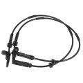 2pcs Abs Wheel Speed Sensor Rear Left Right 34526869293 Replacement For Bmw X3 2011-2017 X4 2015-2018 