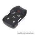 6 Remote Key Fob Case For Xl Replaces 13580802 Abs Shell Protects From Damage Compact Design Easy Carry