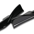 Auto Dynasty 3pcs Cs2-style Car Front Bumper Lip Spoiler Wing Body Kit Compatible With Subaru Impreza Wrx Sti 08-10 Gloss Black