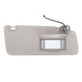 Passenger Side Sun Visor With Mirror And Light Gray Replacement For Ram 1500 2500 3500 2013-2018 1vf24bd1ad 