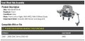 Front Wheel Hub Assembly With Abs Sensor Left Or Right For 2001-2006 Gmc Sierra 2500 Hd 4wd 8-lug Wheels