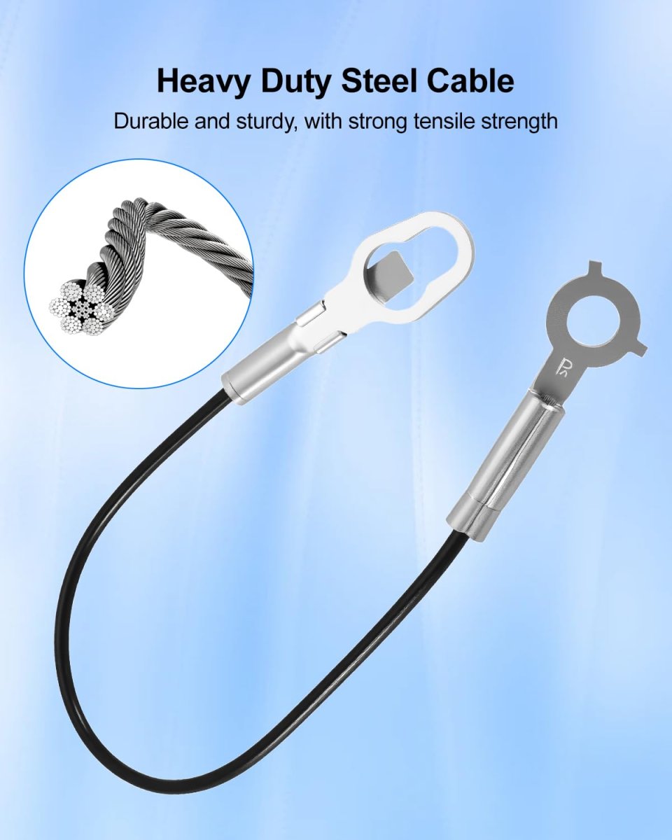 2pcs Tailgate Support Cable Forord 250 F 350 F 450 Super Duty 2013 2014 2015 2016 Replace Dc3z9943053a Dc3z9943052a 20 59 In