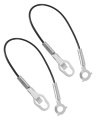 2pcs Tailgate Support Cable Forord 250 F 350 F 450 Super Duty 2013 2014 2015 2016 Replace Dc3z9943053a Dc3z9943052a 20 59 In 