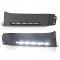 Led Strip Drl Front Bumper Light Driving Lamp Paintable Panel For 2007-2013 Toyota Tundra 2008-2017 Sequoia Power Switch 