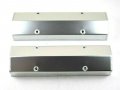 Chevy 327 350 383 Fabricated Alum Tall Valve Covers Clear Anodized E41307ca 