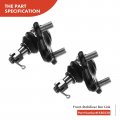 A-premium Set Of 6 Front Sway Bar Link Lower Ball Joint Outer Tie Rod End Compatible With Toyota Prius 2001 2002 2003