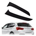 Spoiler Side Wing For 2015-2017 Bmw 1 Series F20 Rear Window Trim Cover Glossy Black 