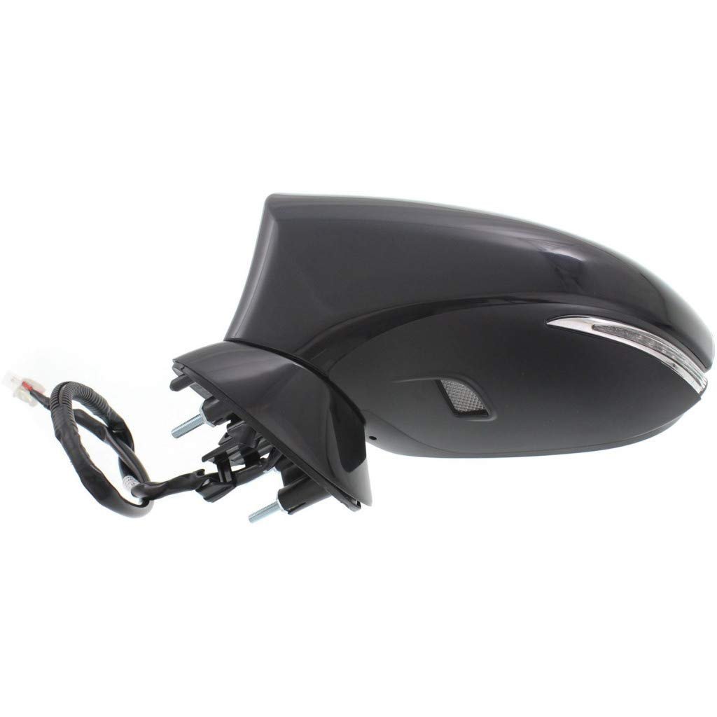 Door Mirror For Lexus Is250 2014 2015 Driver Side Power Heated Paintable Manual Folding With Signal And Puddle Light