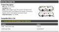 Marketplace Auto Parts Valve Cover Gasket Kit With Dual Integral Fuel Injector Connectors Compatible 1994-1997 Ford F-350 7 3l
