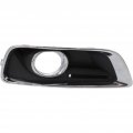 Chevy Malibu Fog Light Cover 2013 2014 2015 Passenger Side Bezel Chrome Black W Fog Hole Dot Sae Compliance Gm1039136 20768846 
