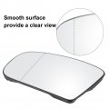Qiilu Left Wing Side Mirror Glass Driver Heated Door 2208100121 For W220 S500 S430 S600 Cl500 Cl55 Cl600 For Models Before