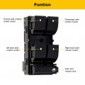 Power Window Switch Driver Side Master Control Fits For 2007-2015 Gmc Acadia Replace 20945224