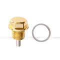 Magnetic Engine Oil Drain Plug Nut Screw Washer M16 X 1 5 Yellow 