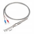 Uxcell K Type Thermocouple M8 5x30mm Temperature Probe Sensor 0 To 600c 5ft