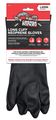 Grease Monkey Neoprene Long Cuff Gloves Large For Washing Dishes Cleaning Cars Handling Chemicals Or Extra Grip Black 
