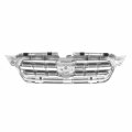 Su1200130 Factory Style Front Bumper Grill Grille Assembly Compatible With Subaru Outback 2005-2007 Chrome Black