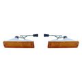 Nissan Pickup Parking Signal Assembly 1980-1986 Pair Driver And Passenger Side Ni2520101 Ni2521101 26125-04w00 