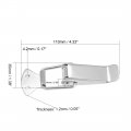 Uxcell Spring Loaded Toggle Latches 110mm Length Stainless Steel 304 Hasps Clamps For Case Box Trunk Catches Pack Of 1