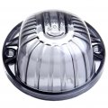 Ocpty Marker Lights 5pcs Smoke Cab Roof Light Covers With Round W Base Fit For 2002-2007 Chevy Silverado Gmc Sierra Car Truck