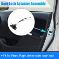 X Autohaux Front Right Side Door Latch Lock Actuator Assembly For Hyundai Santa Fe 2 7l 3 3l 2006-2009 81320-2b030 813202b030