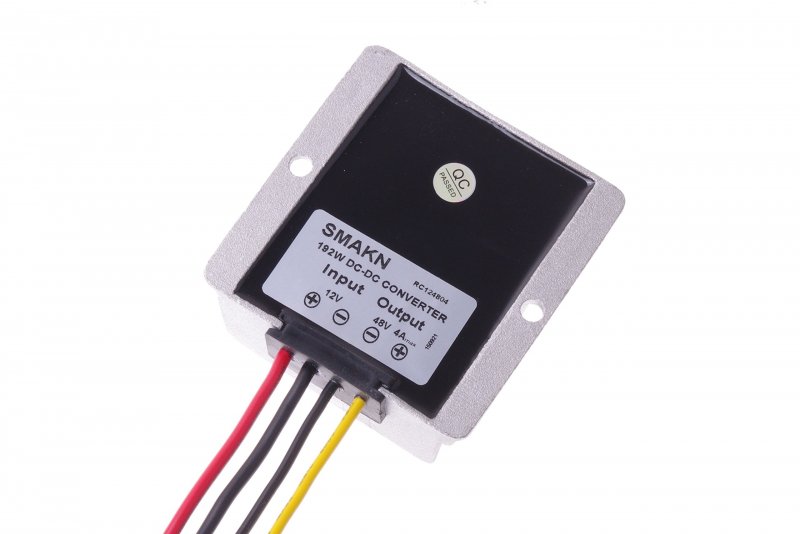 Smakna Waterproof Dc Dc Converter 12v 10-30v Step Up To 48v 4a 192w Power Supply Module